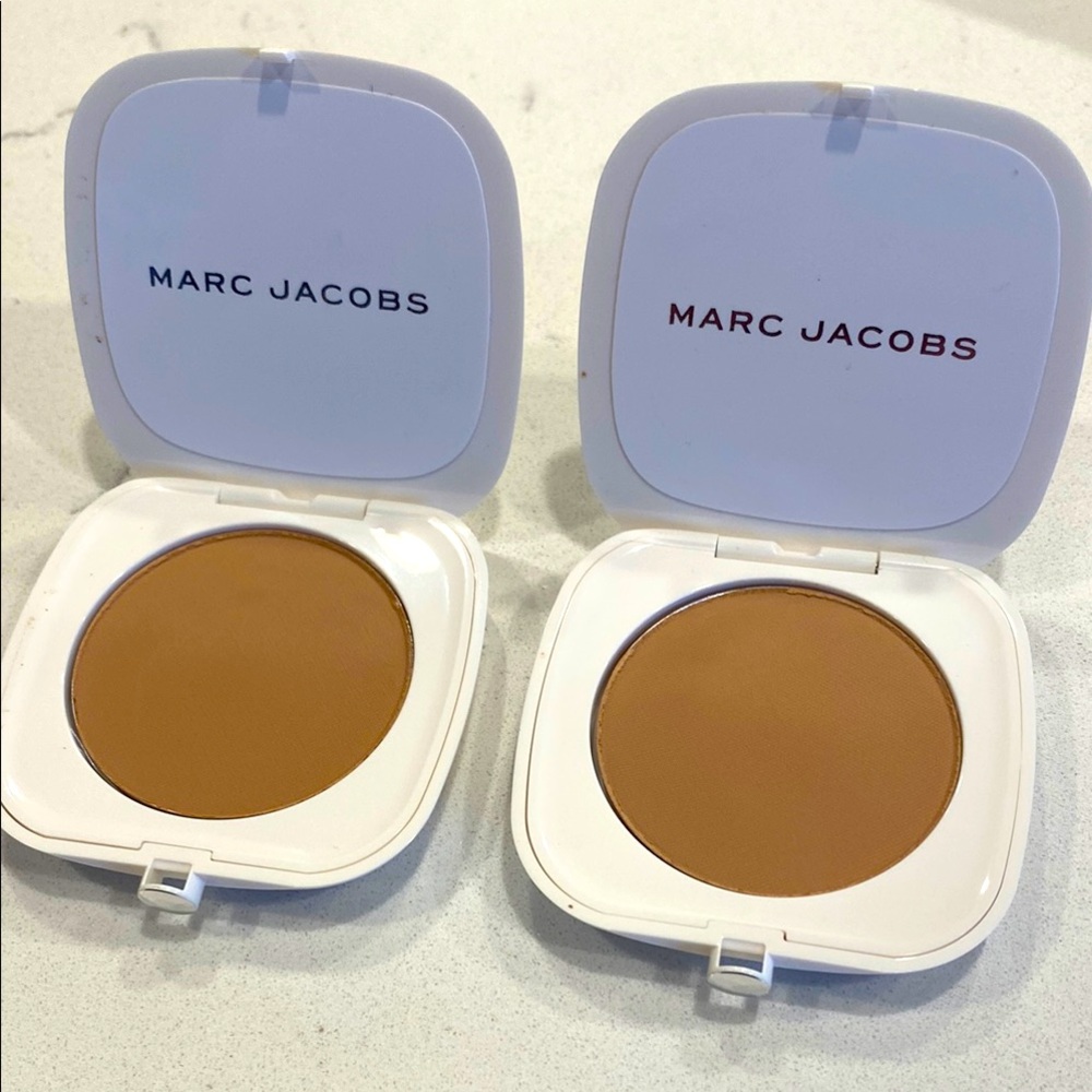 2X Marc Jacobs O!mega Bronzer~#104 Tan-Tastic~2x Travel Sz~No Box